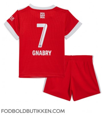 Bayern Munich Serge Gnabry #7 Hjemmebanetrøje Børn 2022-23 Kortærmet (+ Korte bukser)